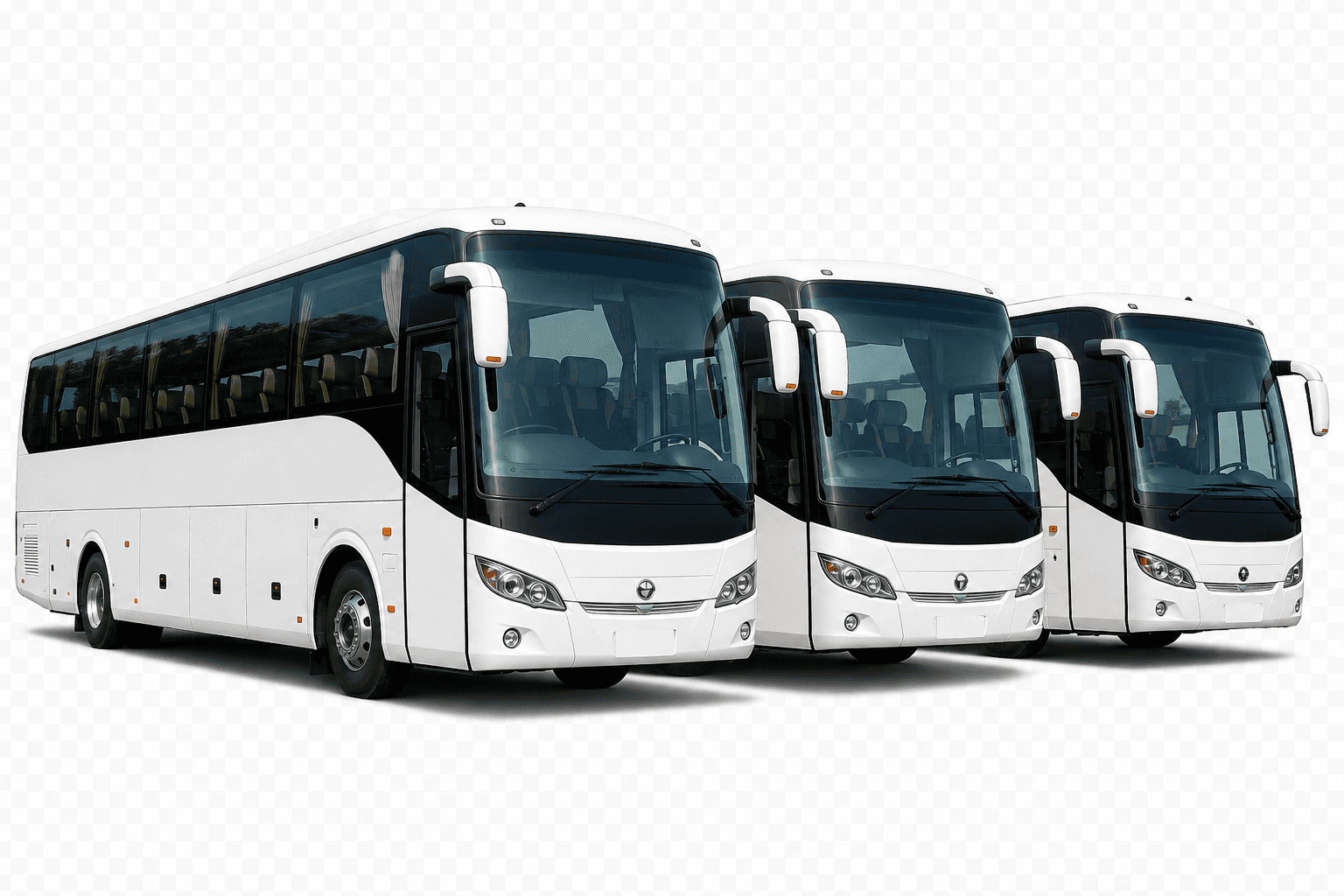 Luxury coach fleet operated by Aavurton Travels & Tours Ltd in Sri Lanka